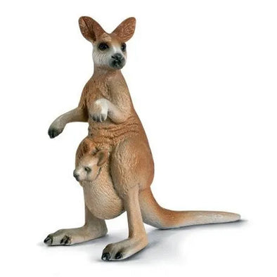 Schleich 14174 Kangaroo animal replica retired figure