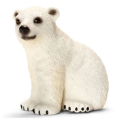 Schleich 14660 Polar Bear Cub sitting retired wild life