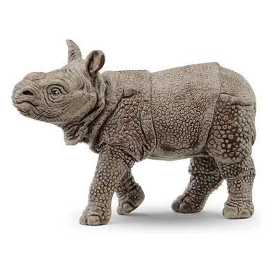 Schleich 14860 Indian Rhinoceros Baby wild life figurine