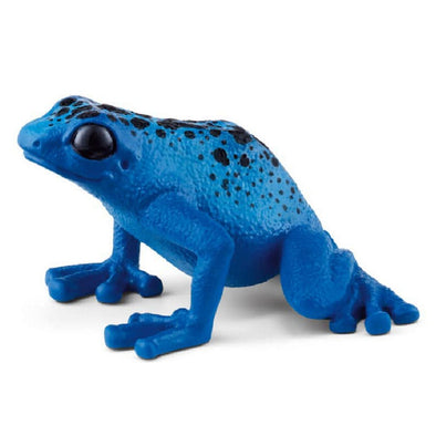 Schleich 14864 Blue Poison Dart Frog wild life figurine