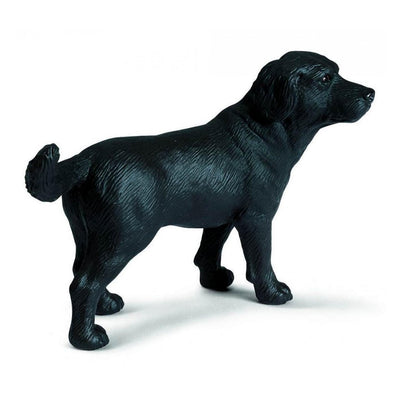 Schleich 16327 Black Labrador Dog rare retired farm life figure animal figurine