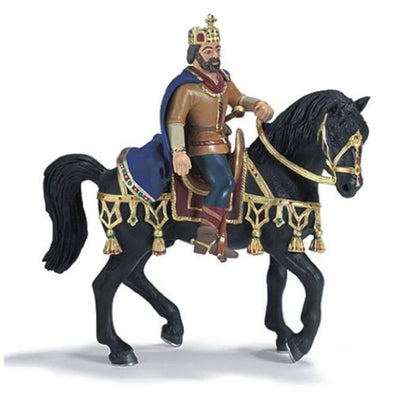 Schleich 70049 King on Horseback retired knights figurine