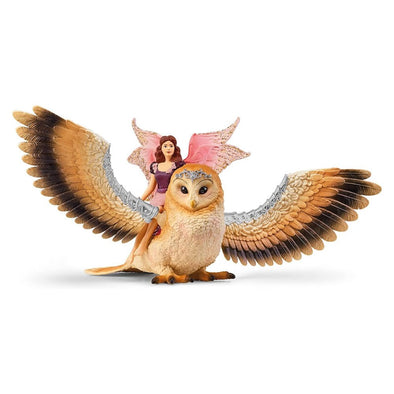 Schleich 70789 Bayala Fairy on Glam-Owl fantasy figurines