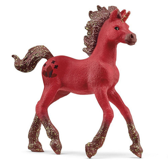 Schleich 70767 Bayala Crystal Unicorn Garnet fantasy figure