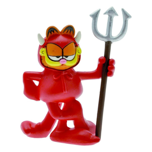 Garfield Devil Toy Figure plastoy collectible
