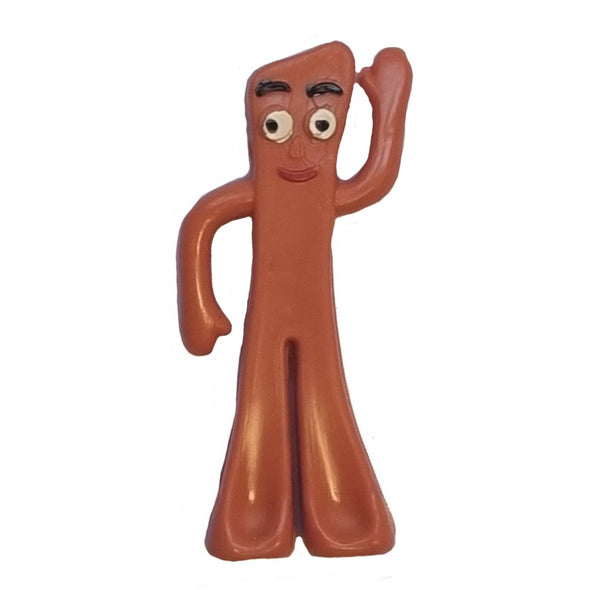 gumby orange small figurine