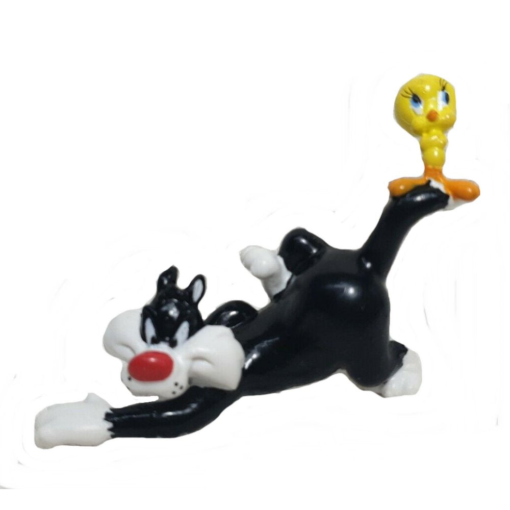 Looney Tunes Sylvester Crawling & Tweety applause figurine