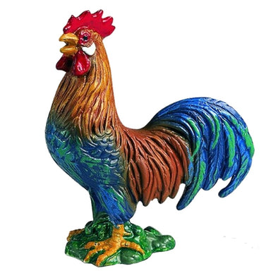 Schleich 13131 Rooster Colourful crowing retired farm life figurine