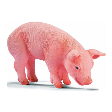 Schleich 13290 Piglet eating retired farm life figurine