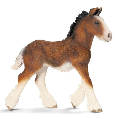 Schleich 13736 Shire Foal farm life figurine animal 
