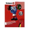 40267 Weightlifter Smurf Belgian Olympic Team schleich