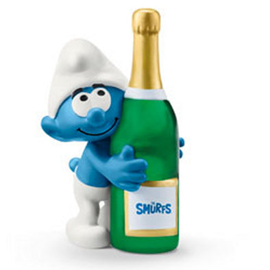20821 Smurf with Bottle - 2020 Smurfs from Schleich