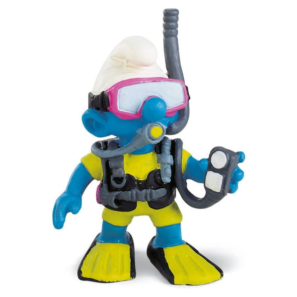 20466 Smurf Scuba Smurfs schleich figure figurines toy retro 