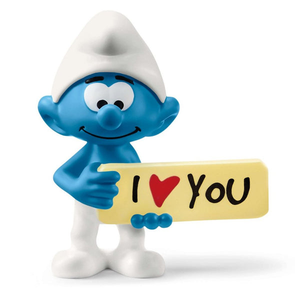 20823 Smurf with Sign - 2020 Smurfs from Schleich