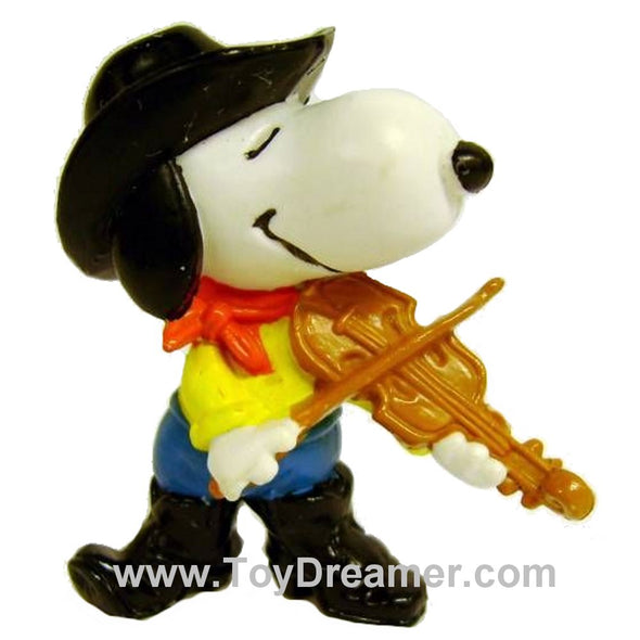 Peanuts Snoopy with Violin toy figure