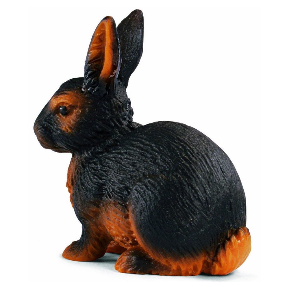 Schleich 13137 Rabbit, Black & Brown retired farm life figure – Toy Dreamer