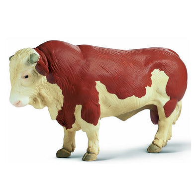 Schleich 13138 Fleckvieh Bull farm life figurine rare retired figure