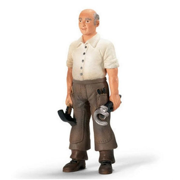 Schleich 13446 Blacksmith retired farm life person