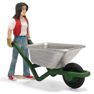 Schleich 13453 Stable Girl with Wheelbarrow