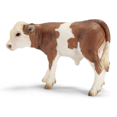 Schleich 13642 Simmental Calf farm life figurine animal replica cow