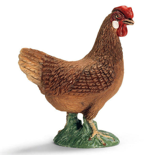 Schleich 13646 Hen farm life animal replica figure