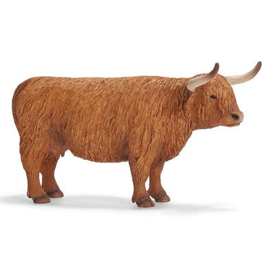 Schleich 13659 Scottish Highland Cow retired farm life figure