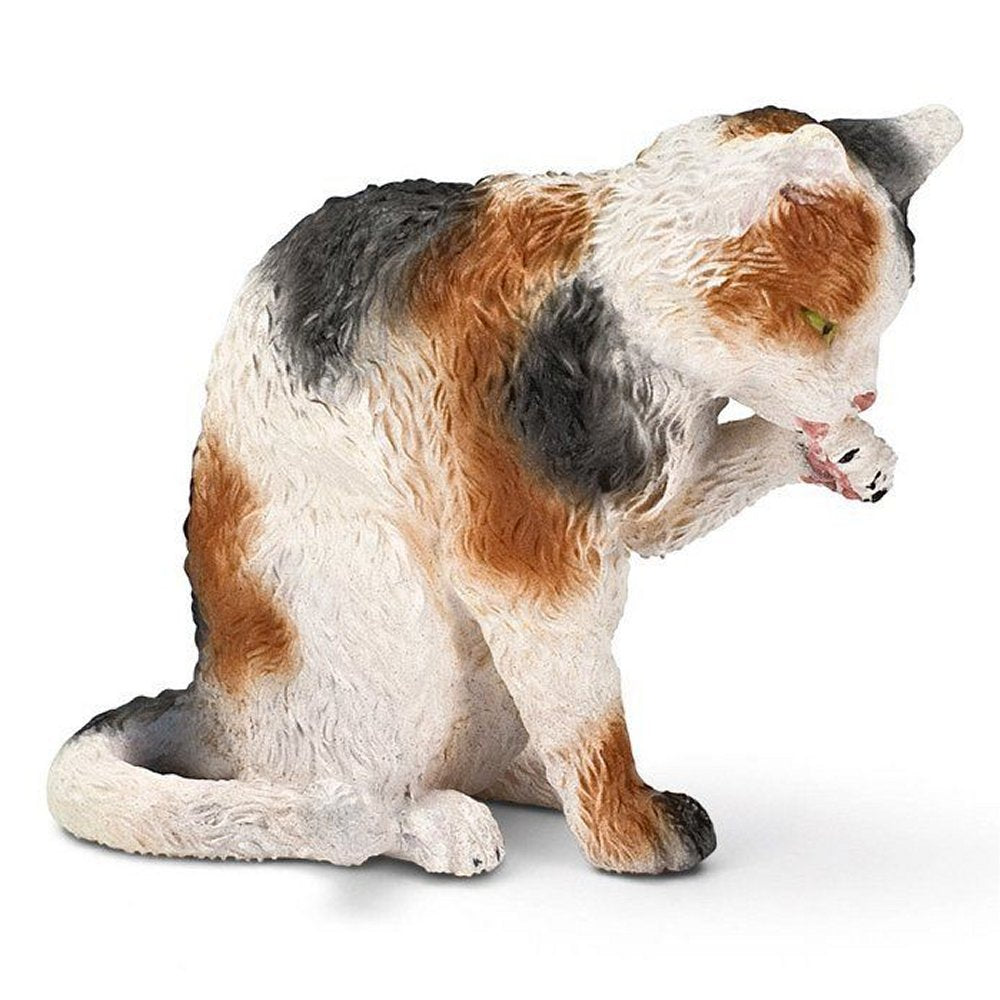 Schleich 13675 Cat grooming rare retired figurine figure – Toy Dreamer