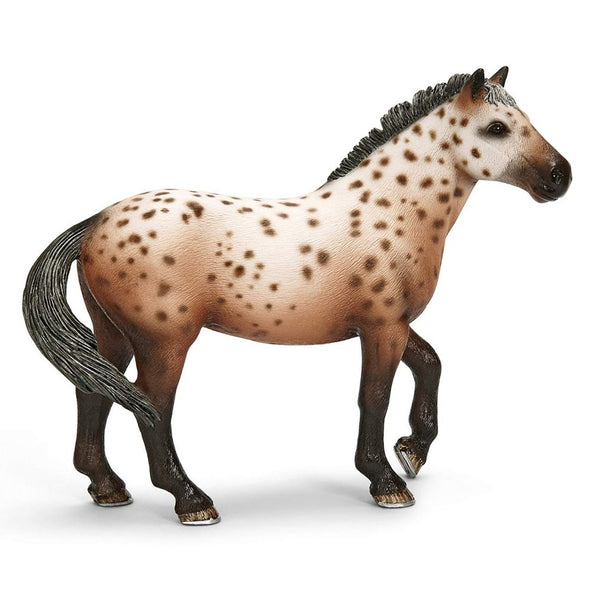 Schleich 13689 Knabstrupper Stallion Horse retired farm life