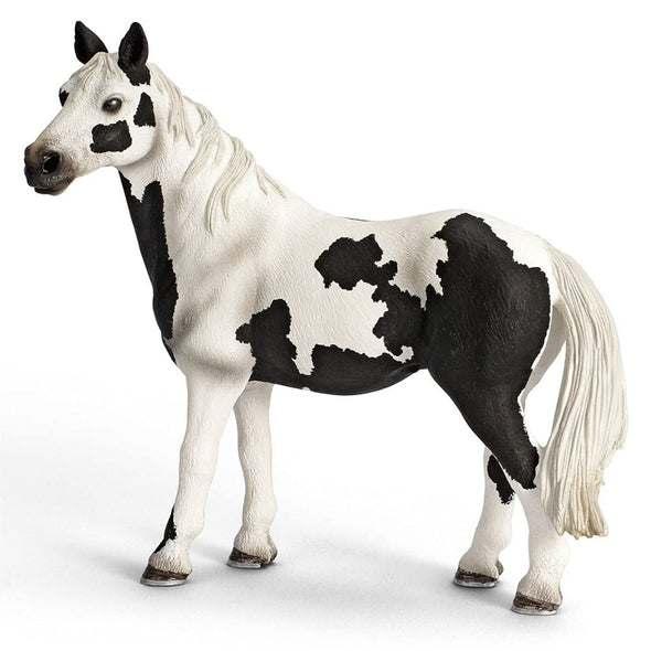 Schleich 13696 Pinto Mare retired farm life horse