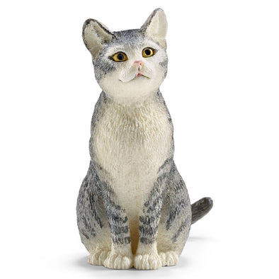 Schleich 13771 Cat sitting figurine figure farmlife life like farm life animal replica