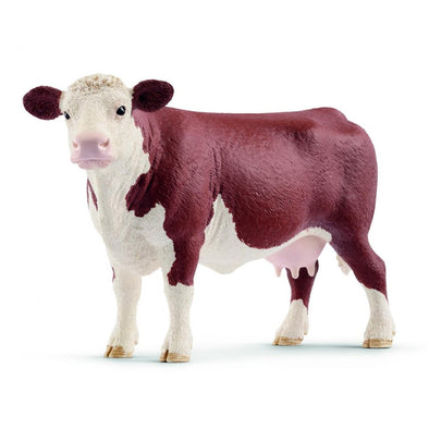 Schleich 13868 Hereford Cow Cattle Farm Life