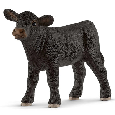 Schleich 13880 Black Angus Calf farm life figure animal replica