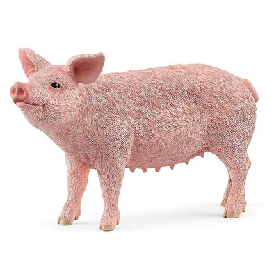 Schleich 13933 Pig farm life figure animal replica