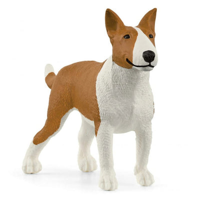 Schleich 13966 Bull Terrier Dog farm life figure animal replica