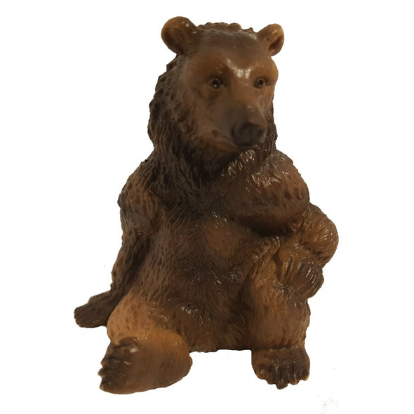 Schleich 14129 Grizzly Female, sitting rare retired wild life figurine figure animal