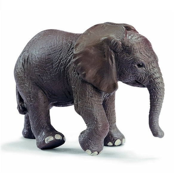 Schleich 14322 African Elephant Calf Wild Life Retired Figurine Rare