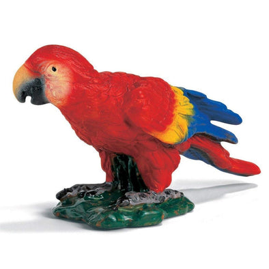 Schleich 14329 Red Parrot wild life retired figurine figure animal figurine