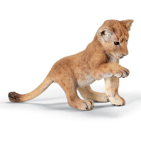 Schleich 14377 Lion Cub playing wild life figurine animal replica figure