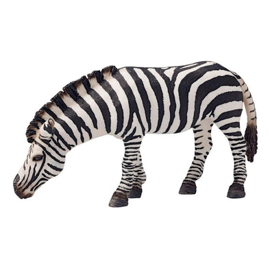 Schleich 14609 Zebra Grazing retired wild life figure