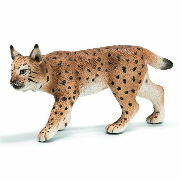 Schleich 14627 Lynx rare retired wild life figurine figure replica