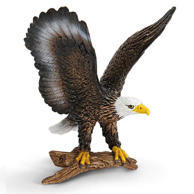 Schleich 14634 Bald Eagle wild life retired figure rare animal replica