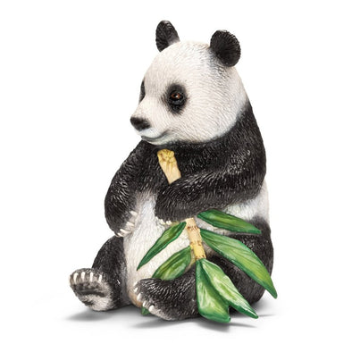 Schleich 14664 Giant Panda, Eating Bamboo wild life figure