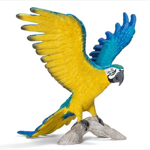 Schleich 14690 Blue and Yellow Macaw