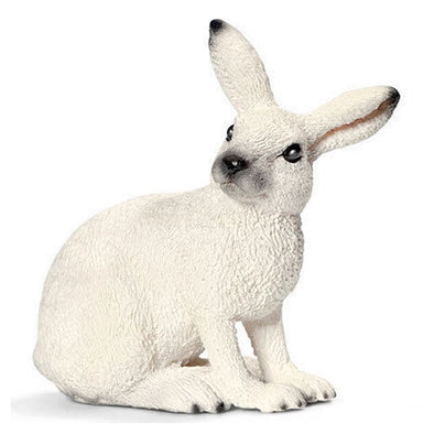 Schleich 14692 White Hare retired farm life figure