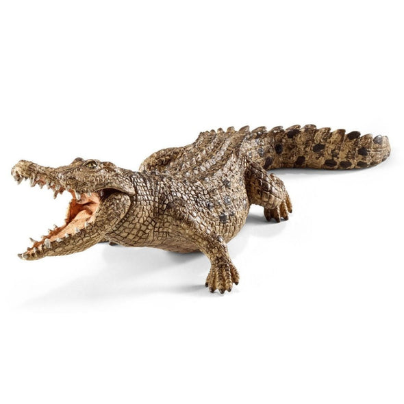 Schleich 14736 Crocodile wild life figure animal replica
