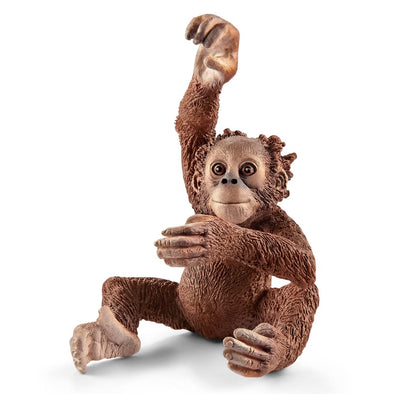 Schleich 14776 Orangutan Young Wild Life figurine figure rare