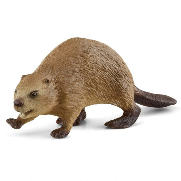 Schleich 14855 Beaver wild life figurine replica figure
