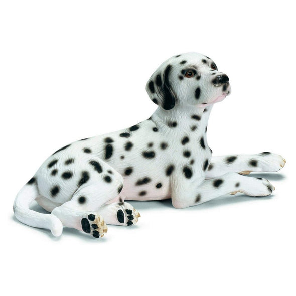 Schleich 16319 Dalmatian lying farm life dog figurine
