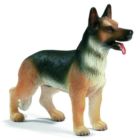 Schleich 16333 German Shepherd standing rare pet farm life figure