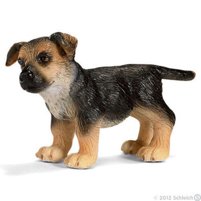 Schleich 16343 German Shepherd Puppy retired rare farm life